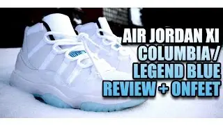 Review: Jordan XI Legend Blue / Columbia + On-Feet ( German / Deutsch)