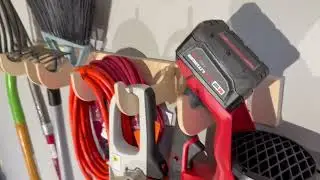 Garage Tool and Storage Rack: Helps organize tools and equipment you store in your garage.