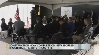 New Mexico Department of Public Safety unveil new storage facility