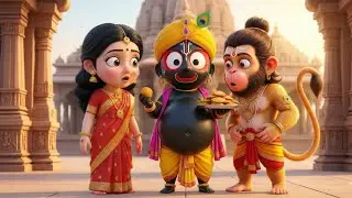 जगन्नाथ जी को 56 भोग पड़ा भारी 😱 | Jagannath Ji Fell Sick | Hindi Animated Story