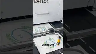Single pass direct CMYK full-color printer on pouch paper bag carton paper cup fan lunch box napkin