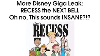 Утечка Disney Giga: ПЕРЕРЫВ в следующем звонке, подробности перезагрузки: О НЕТ, это плохо