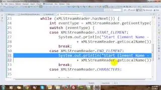 Read and Write XML File Using Java StAX