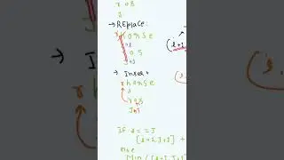 Edit Distance In 50 Sec #leetcode #coding #faang #programming