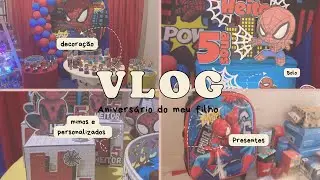 Aniversário do meu Filho + Abrindo os presentes 🎁 