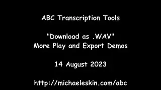 ABC Transcription Tools - 