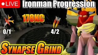 Tormented Synapse Grind with my Insane Luck! | Live | OSRS Ironman Progression Series