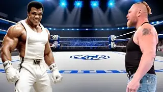 Full Match - Brock Lesnar vs Muhammad Ali | Iron Man Match 2025 | WWE July 06, 2025