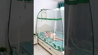 Foldable Mosquito Net For Bed full cover online available 😍