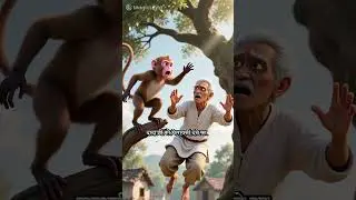 badar or dada ji ki kahani 🐒#kahani    #bachonkidunya