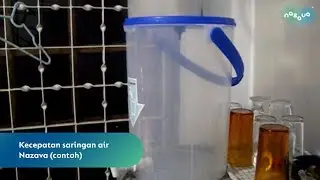 kecepatan saringan air nazava (contoh)