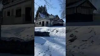 Heritage Building in the Snow #HeritageBuilding #Snow