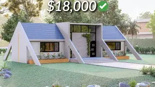 (5x15 Meters) Original Modern Tiny House | Luxury Cabin | 2 bedrooms House Tour