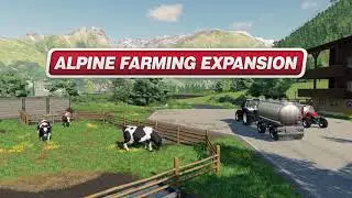Farming Simulator 19: Alpine Farming DLC | Reveal Trailer Review