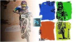 Easily Create Colored Poster With Torn edges in Photoshop - TECHPIXELZ