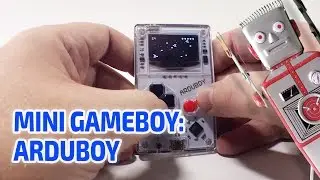 MINI GAMEBOY: THE ARDUBOY working miniature console!!