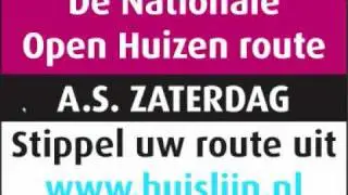 D&eacute; Nationale Open Huizen route