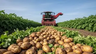 Inside Potato Farming: Harvesting and Potato Chips Production