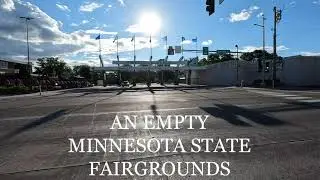 ABANDONED? | Minnesota State Fairgrounds by E-Bike | 4K GoPro POV
