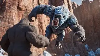 Kong vs Giant Saber Tooth Tiger &ndash; The Battle to Save Humanity