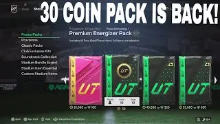 The 30 Coin Pack Is Back! FC 24 Ultimate Team!