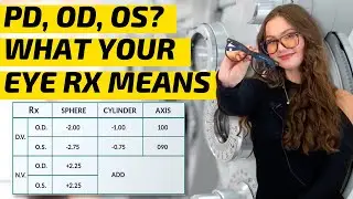 Как читать рецепты на очки | OD, OS, PD и другие! (СМОТРЕТЬ ПЕРЕД ПОКУПКОЙ ОЧКОВ В ИНТЕРНЕТЕ)