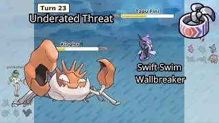 Swift swim Kingler is an underated threat | National Dex AAA