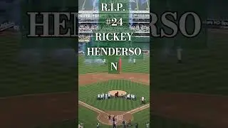 RIP #oaklandathletics #Stolenbase  @Rickeyhenderson  #24 #battleofthebay #worldseries LetsGoOakland