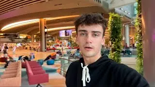 Sleeping overnight at an Airport! ✈️ 