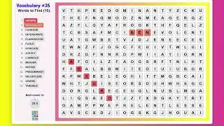 Word Search Challenge 35: Can You Find All 15 Before I Do? - Word Matrix