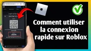 Comment utiliser la connexion rapide sur Roblox || Code de connexion rapide Roblox (2025)