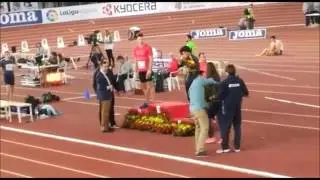 David Alejandro, Medalla de Bronce Campeonato de Espa&ntilde;a 60 metros lisos
