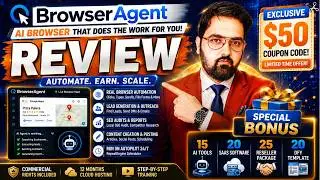 BrowserAgent Review 2026 | AI Browser Agent That Automates Lead Generation, SEO Audits & Outreach 🚀