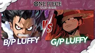 One Piece Card Game: B/P Luffy vs G/P Luffy [OP-11]