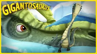 Гиганто замёрз! ❄️🦖 Ой-ой&hellip; |Giganto|Мультфильмы для детей
