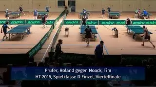 HT 2016 &ndash; Pr&uuml;fer, Roland gegen Noack, Tim
