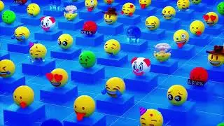 Emoji Video Background on Loop | Funny Animated Background | Copyright Free | Free Media Hub