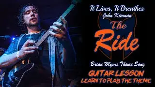 THE RIDE (Brian Myers Theme - Guitar Tutorial)