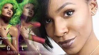 MAC Viva Glam Rihanna 2 Review, Swatches & Tutorial | VICKYLOGAN