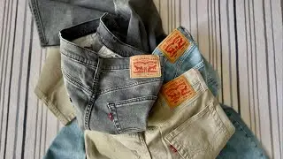 Levi&rsquo;s 502 TAPER JEANS introduction and try on