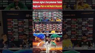 Salman Agha & Suryakumar Yadav Respond to Pak vs Ind Match Boycott | #SalmanAgha #SuryakumarYadav