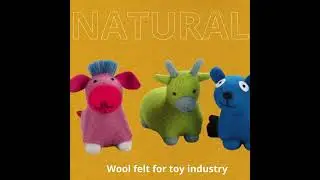 wool felt for toys sector