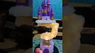 Castle Cake Design #cake #castle #cakedesign