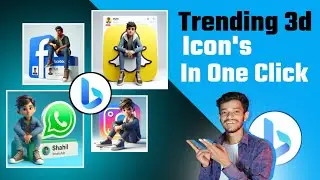 How To Create 3D Social Media Photos | Trending Social Media Image Kaise Banaye | Viral 3D Avatar