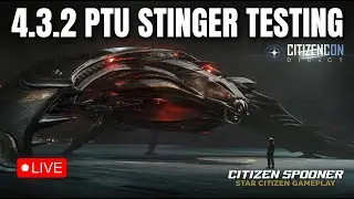 PTU New Alien Ship Esperia Stinger Testing Star Citizen !apollo - New Players !tobii !virpil !mts