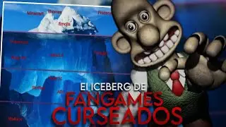 El ICEBERG de los FANGAMES RAROS y CURSEADOS de Five Nights at Freddy's