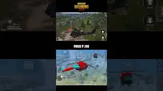 Pubg mobile vs free fire helicopter #pubg#pubgmobile #pubgclips #pubgindonesia #memes #pubgshorts