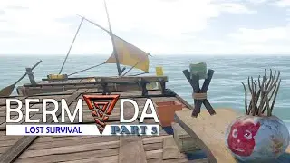 BERMUDA LOST SURVIVAL - Part 5 - SECOND RAFT & COMPASS!