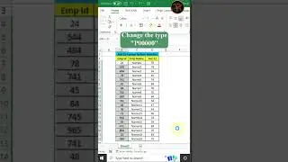 Excel Quick Customize ID Format Tricks #shorts #excel #exceltipsandtricks #exceltricks #exceltips