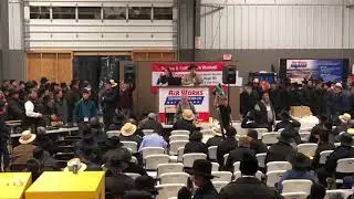 Auctioneer Les Longenecker selling at 30th Annual Air Works Auction!